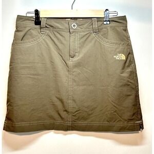 The North Face Women Size 8 Brown Hiking Outdoor Walking Utility Skort